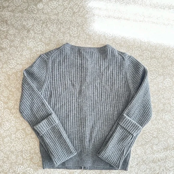 Reformation Cashmere Ribbed Cardigan - Picture 4 of 4